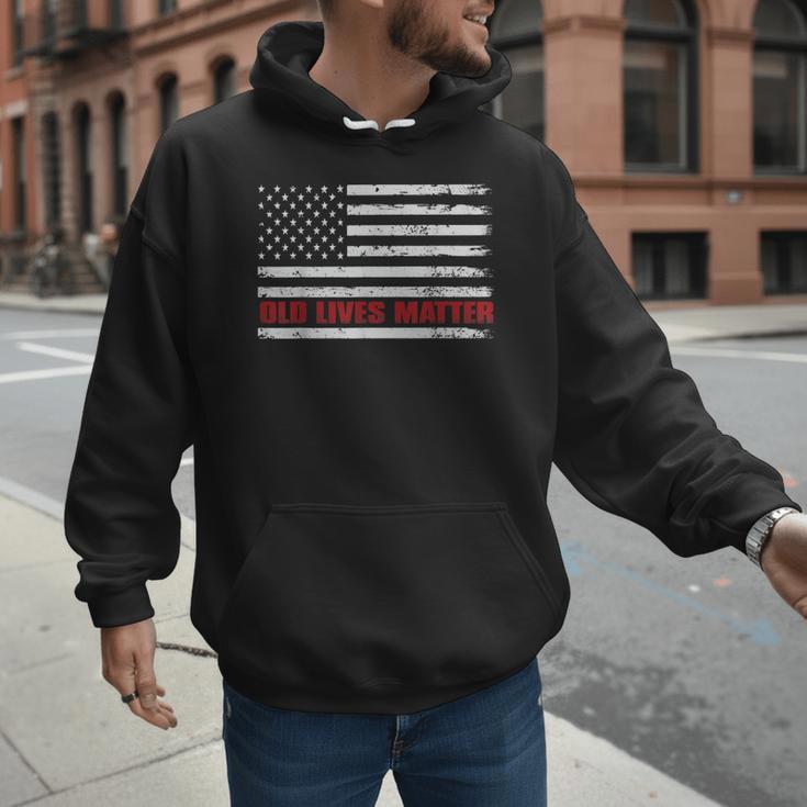 Old Lives Matter Tshirt 60th Birthday For Men 50th Dad Men Hoodie