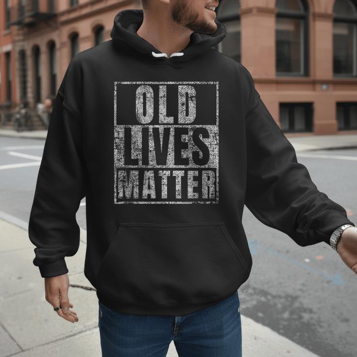Old Lives Matter Birthday Party Gag For Dad Men Hoodie Old Lives Matter Birthday Party Gag For Dad Men Hoodie