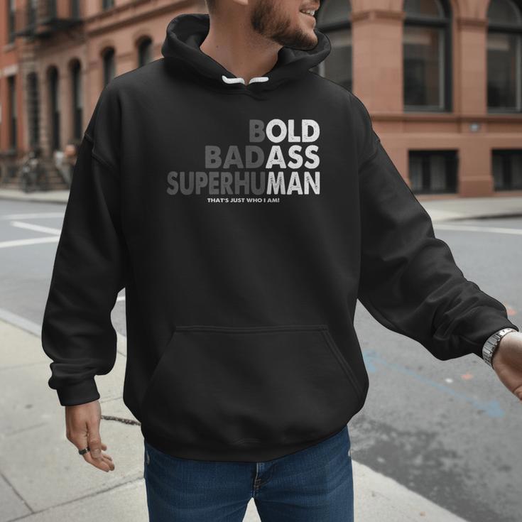 Old Man Saying Gag Dad Husband Birthday Fathers Day Men Hoodie