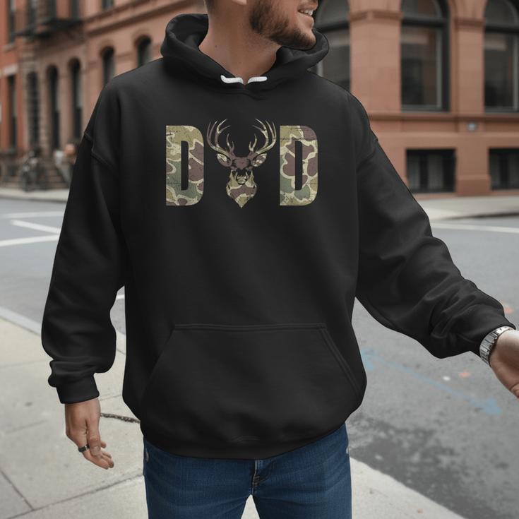 Old School Camo Dad Hunting Camouflage Deer Father's Day Men Hoodie Old School Camo Dad Hunting Camouflage Deer Father's Day Men Hoodie