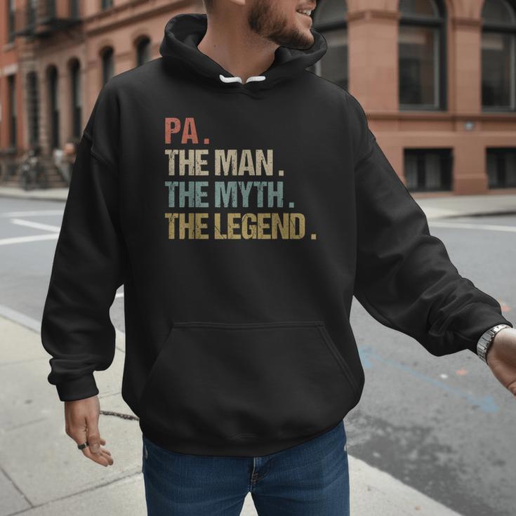 Pa The Man Myth Legend Shirt Father Dad Men Hoodie