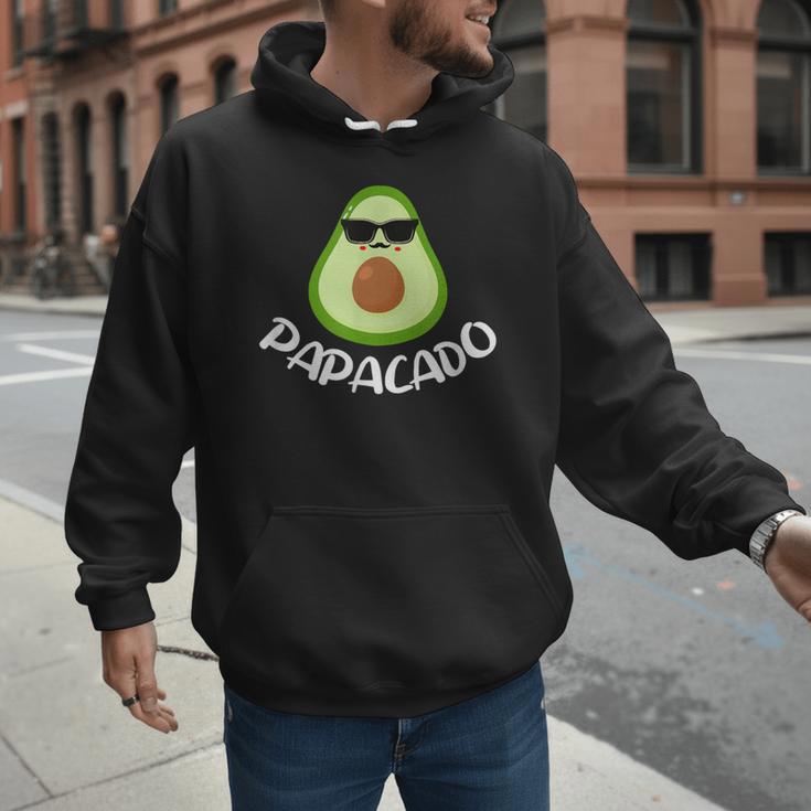 Papacado Avocado Dad Daddy Father's Day Men Hoodie