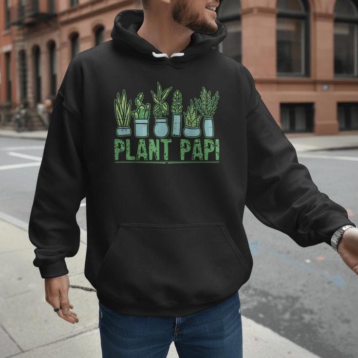 Plant Papi Daddy Father Gardener Gardening Father’s Day Men Hoodie