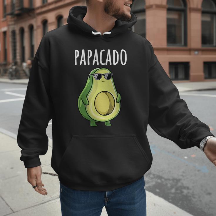 Pregnancy Announcement Shirts Men Dad Papacado Men Hoodie