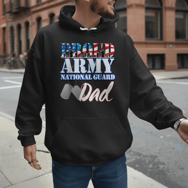 Proud Army National Guard Dad Fathers Day Shirt Men Men Hoodie