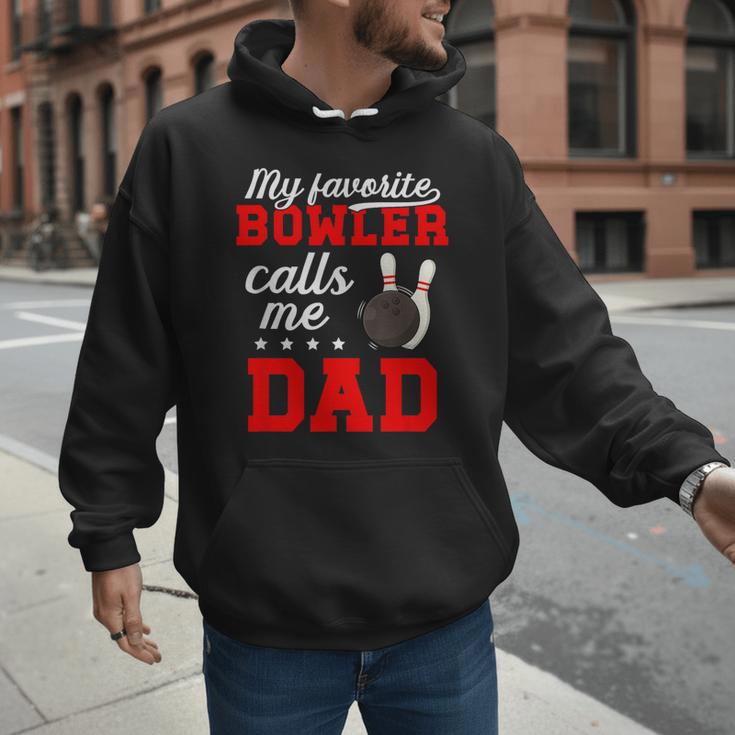 Proud Bowling Dad Of A Bowler Dad Bowling Father Men Hoodie Proud Bowling Dad Of A Bowler Dad Bowling Father Men Hoodie