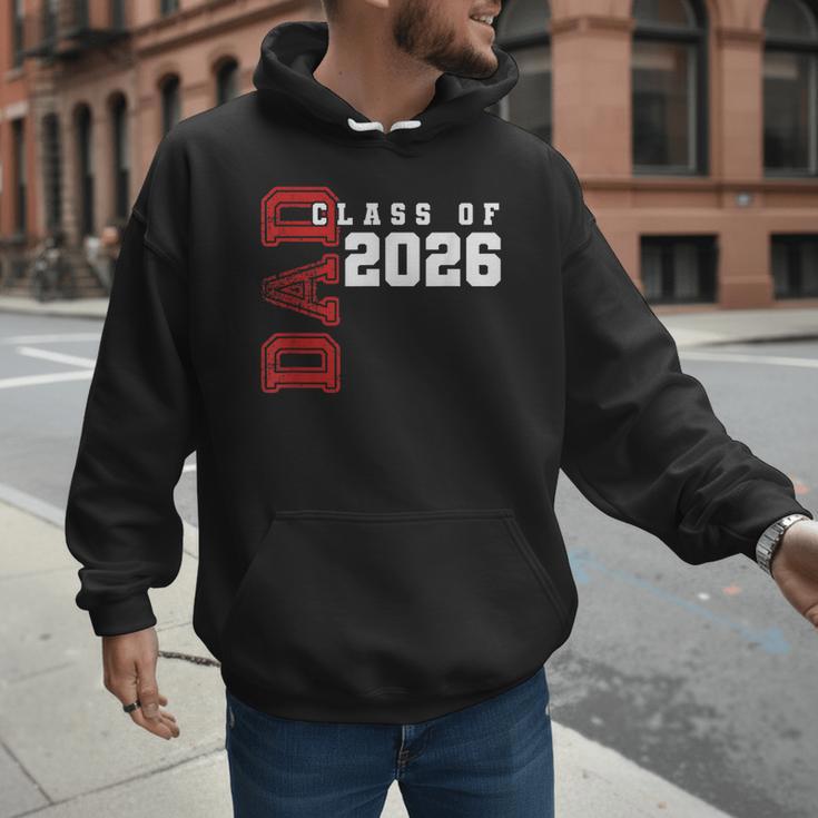 Proud Dad Of Class Of 2026 Graduate Men Hoodie