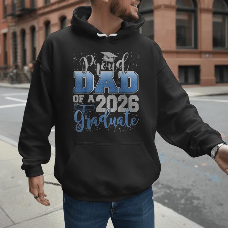 Proud Dad Of a Class Of 2026 Graduate Senior Graduation Men Hoodie