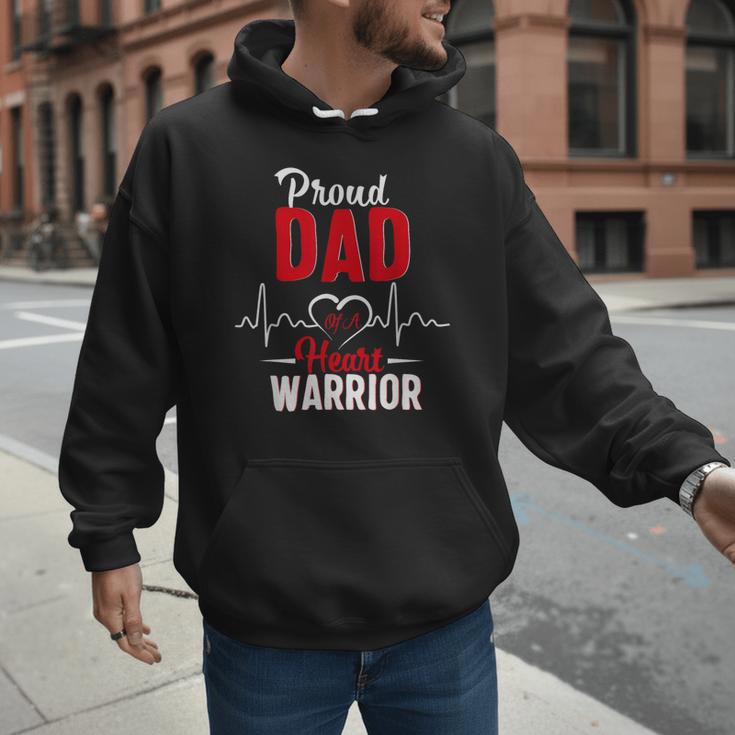 Proud Dad Of a Heart Warrior CHD Awareness Gift Men Hoodie Proud Dad Of a Heart Warrior CHD Awareness Gift Men Hoodie