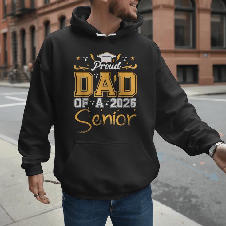 Proud Dad Of A Senior 2026 Class Of 2026 Graduate Men Hoodie