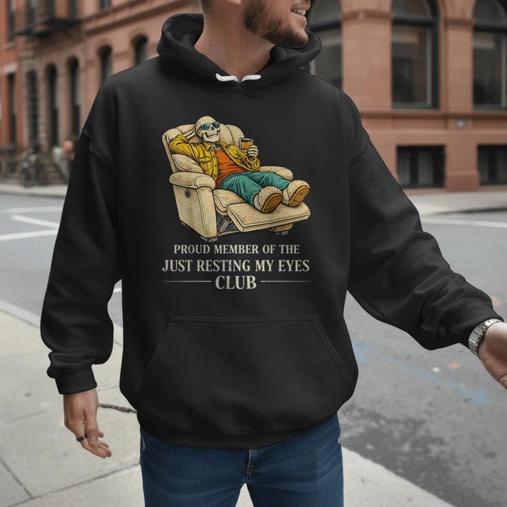 Proud Member Of The Just Resting My Eyes Club Dad Men Hoodie Proud Member Of The Just Resting My Eyes Club Dad Men Hoodie