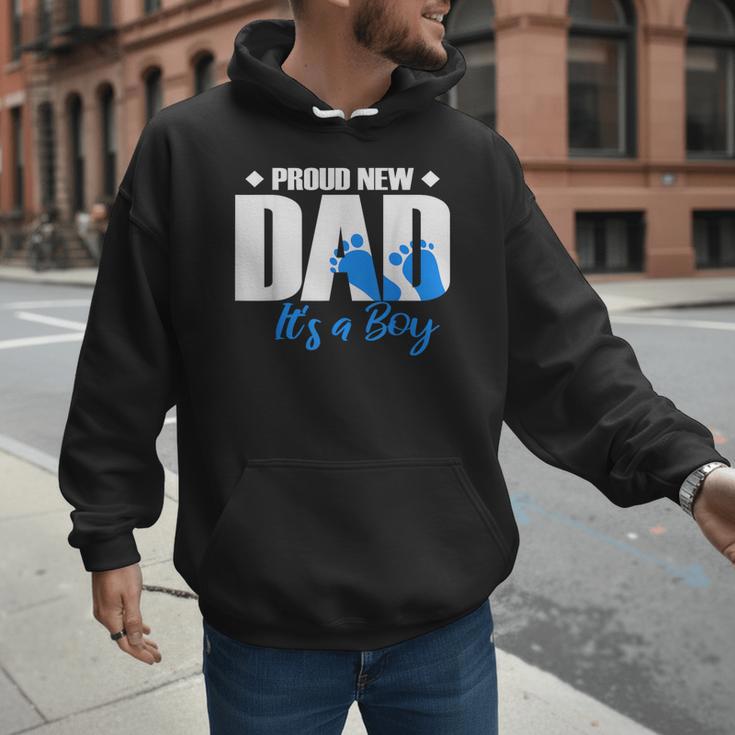 Proud New Dad It's A Boy Men Hoodie