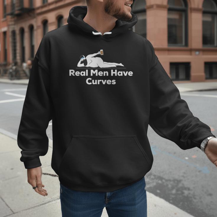Real Men Have Curves Dad Body Men Hoodie Real Men Have Curves Dad Body Men Hoodie