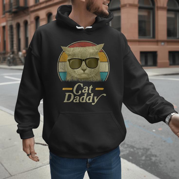 Retro Cat Daddy 80s 90s Style Sunglasses Men Hoodie Retro Cat Daddy 80s 90s Style Sunglasses Men Hoodie