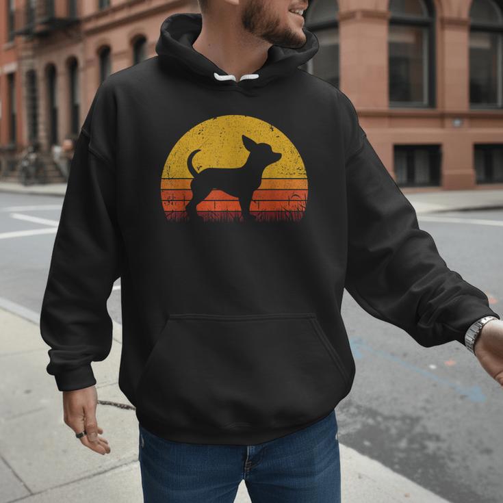 Retro Chihuahua Men Women Dog Mom Dad Chihuahua Men Hoodie