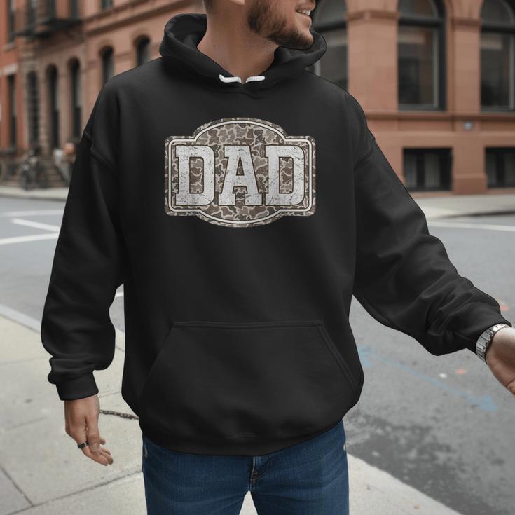 Retro Old Camo Dad Camouflage Hunting Season Father's Day Men Hoodie Retro Old Camo Dad Camouflage Hunting Season Father's Day Men Hoodie
