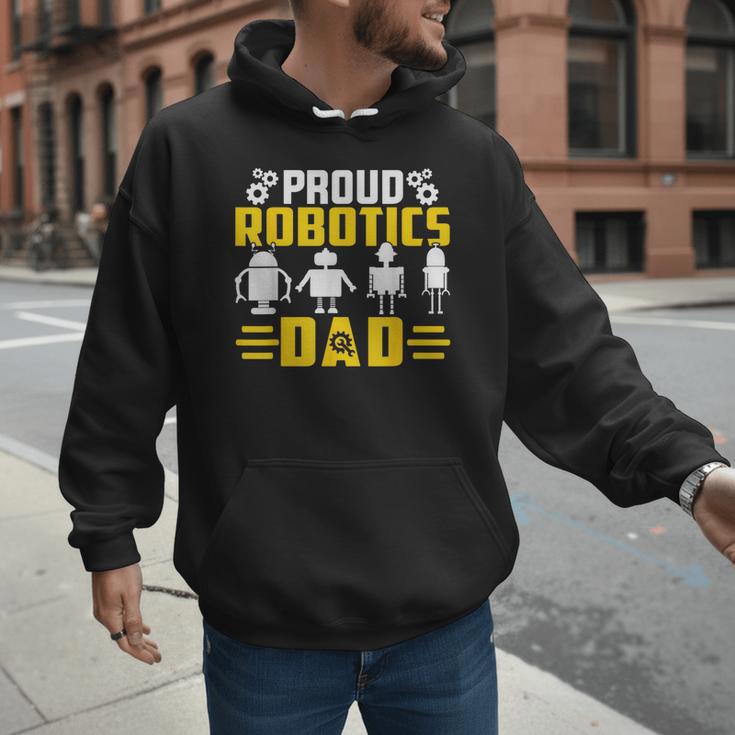 Robotics Father Robotics Dad Men Hoodie