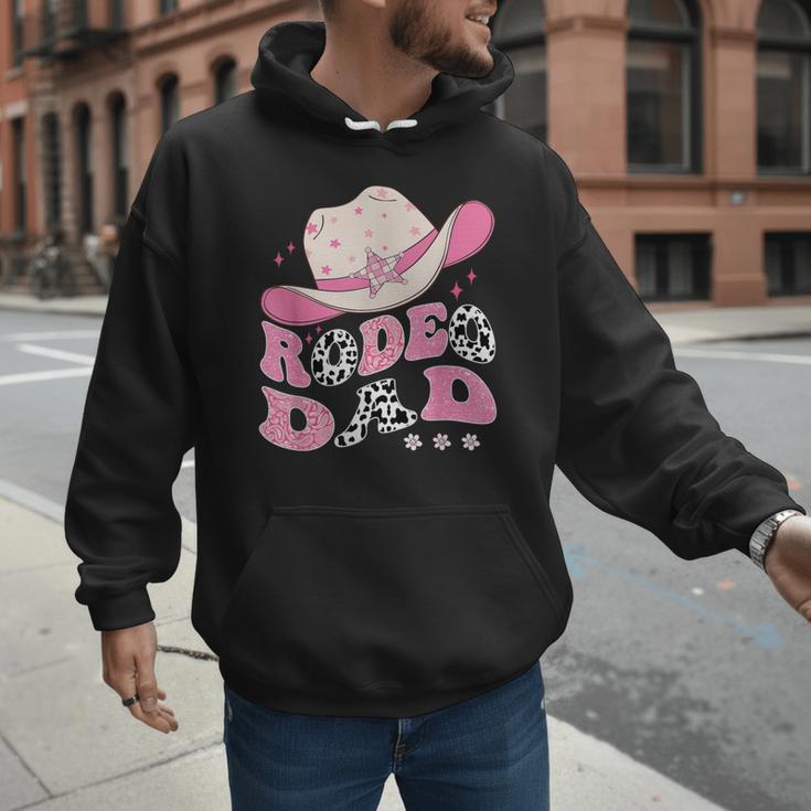 Rodeo Dad Pink Cowgirl 1St Birthday Family Matching Men Hoodie