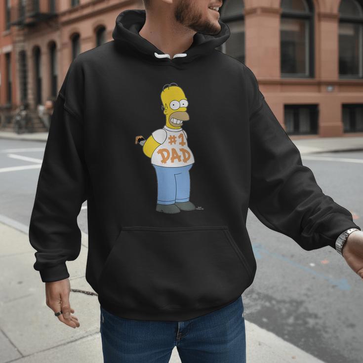 The Simpsons Homer Number 1 Dad Father's Day V2 Men Hoodie