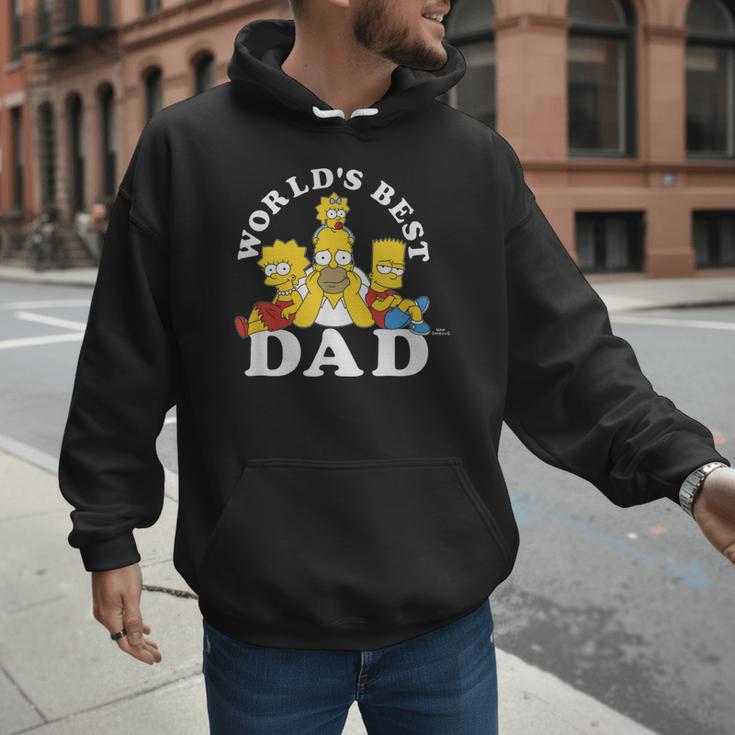 The Simpsons World's Best Dad Father's Day Group V2 Small Men Hoodie