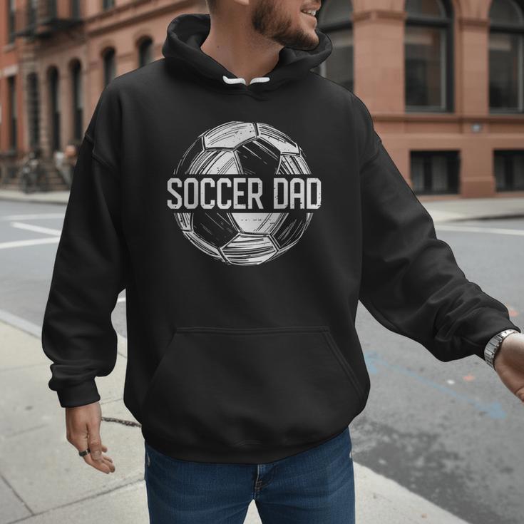 Soccer Dad Family Matching Team Player Sport Lover Papa Men Hoodie Soccer Dad Family Matching Team Player Sport Lover Papa Men Hoodie
