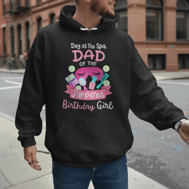 Spa Birthday Party Dad Of The Pampered Bday Girl Family Men Hoodie Spa Birthday Party Dad Of The Pampered Bday Girl Family Men Hoodie