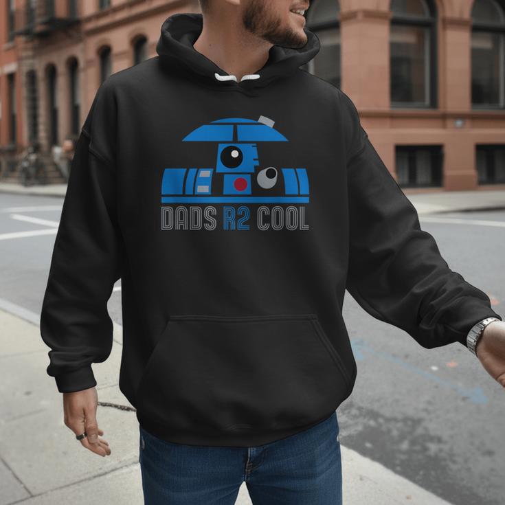Star Wars Father's Day R2-D2 Dad's R 2 Cool Pun Men Hoodie