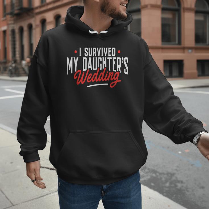 I Survived My Daughter's Wedding Father Of The Bride Dad Men Hoodie I Survived My Daughter's Wedding Father Of The Bride Dad Men Hoodie