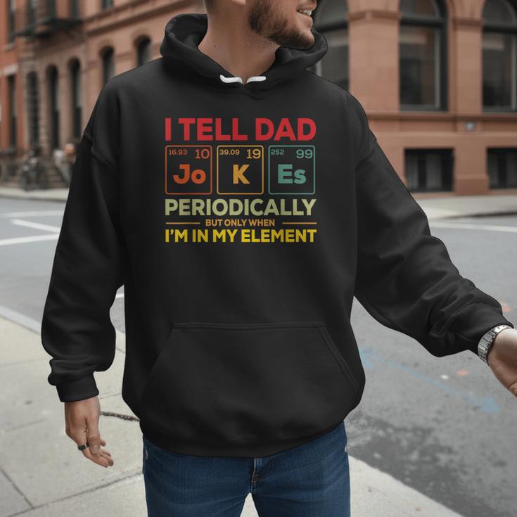 i Tell Dad Jokes Periodically But When I'm In My Elements Men Hoodie