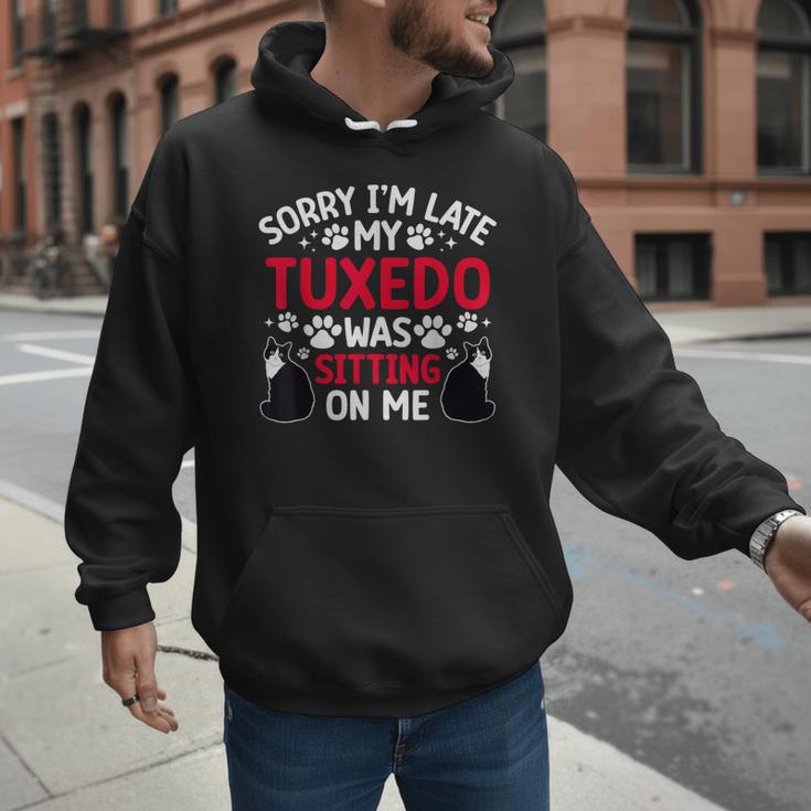 Tuxedo Cat Owner Tuxedo Cat Dad Tuxedo Cat Mom Men Hoodie Tuxedo Cat Owner Tuxedo Cat Dad Tuxedo Cat Mom Men Hoodie
