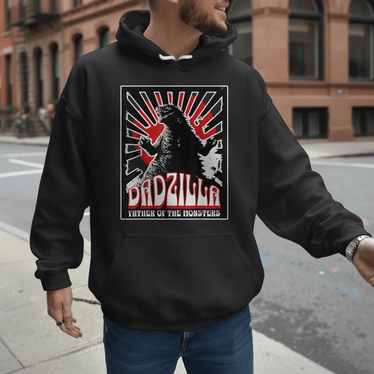 Vintage Dadzilla Father Of The Monsters Fathers Day Men Hoodie Vintage Dadzilla Father Of The Monsters Fathers Day Men Hoodie