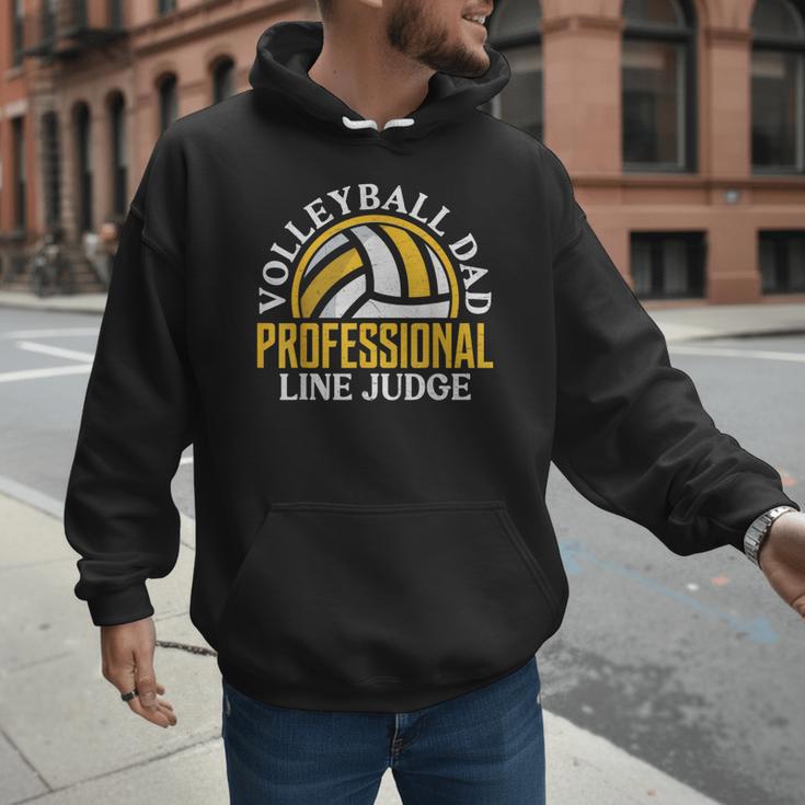 Volleyball Dad Professional Line Judge Volleyball Dad Men Hoodie