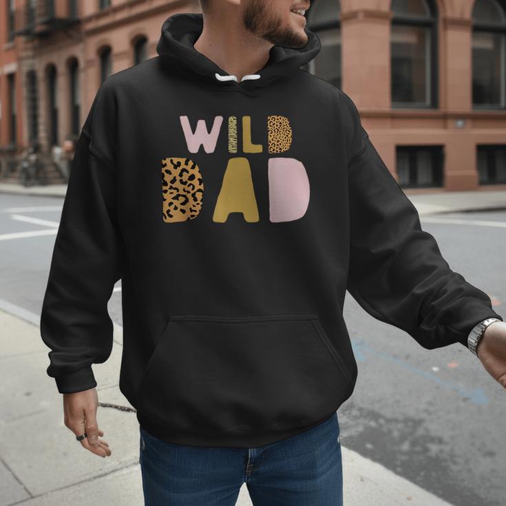 Wild Wild Dad Two Wild Birthday Outfit Zoo Birthday Animal Men Hoodie