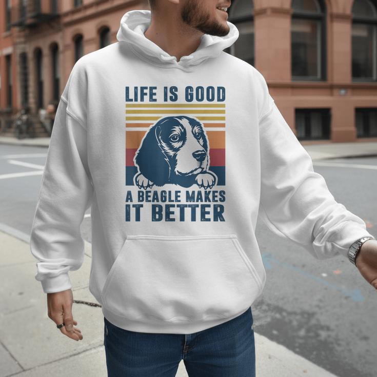 Beagle For Men Women Beagle Dog Mom Dad Beagle Men Hoodie
