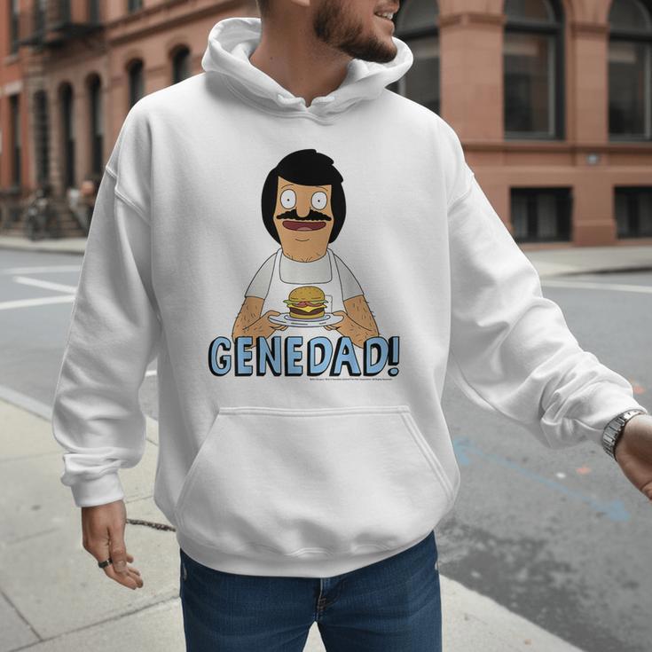 Bob's Burgers Gene Dad Portrait Men Hoodie