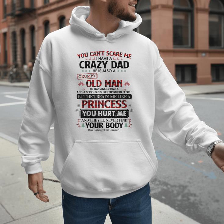 You Can’t Scare Me I Have A Crazy Dad Men Hoodie