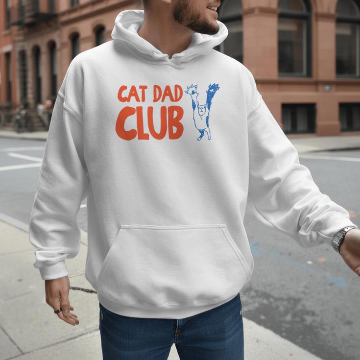 Cat Dad Club Life Is Better With Cats Father's Day 2 Sided Men Hoodie