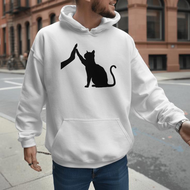 Cat Lover Cat Mom Cat Dad Men Women & Kids Cute Cat Men Hoodie