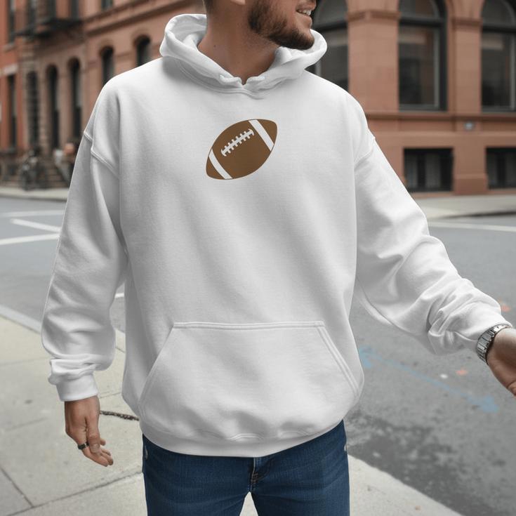 Dad Of The Birthday Boy Football Lover First Birthday Party Men Hoodie