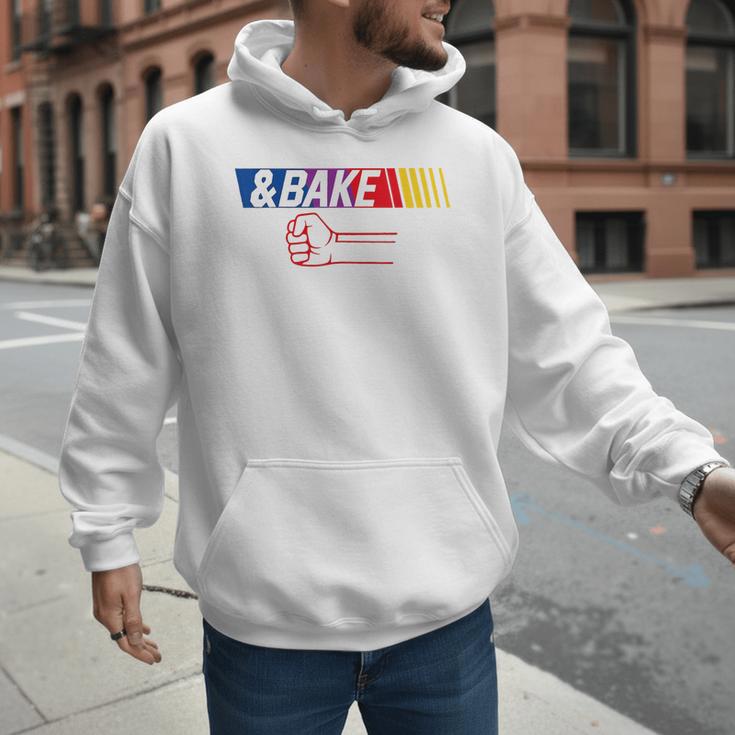 Dad Kid Matching Shake And Bake Bake Men Hoodie