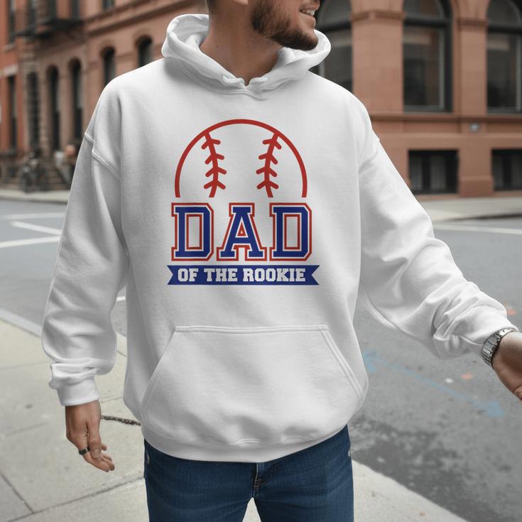 Dad Of Rookie 1st Birthday Baseball Theme Matching Party Men Hoodie Dad Of Rookie 1st Birthday Baseball Theme Matching Party Men Hoodie
