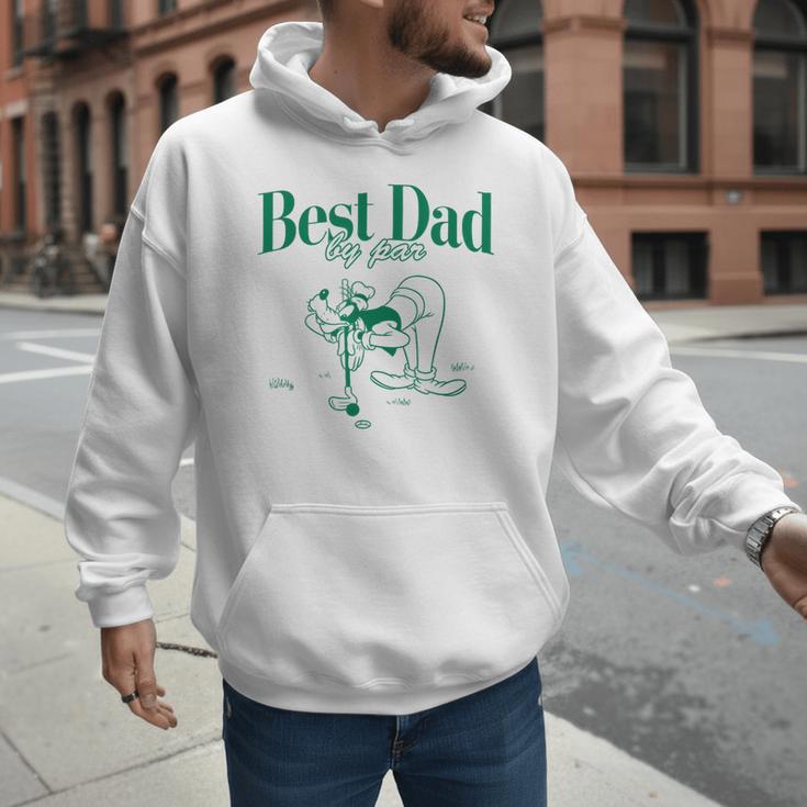 Disney Mickey & Friends Father's Day Best Dad Goofy Big Logo Men Hoodie