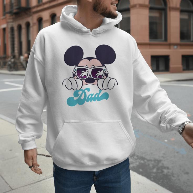 Disney Mickey And Friends Cool Mickey Summer Vibes Dad Logo Men Hoodie