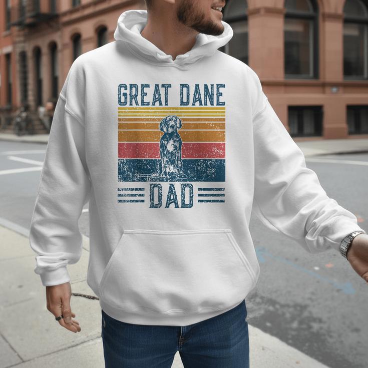 Dog Dad Vintage Great Dane Dad Men Women Kids Men Hoodie