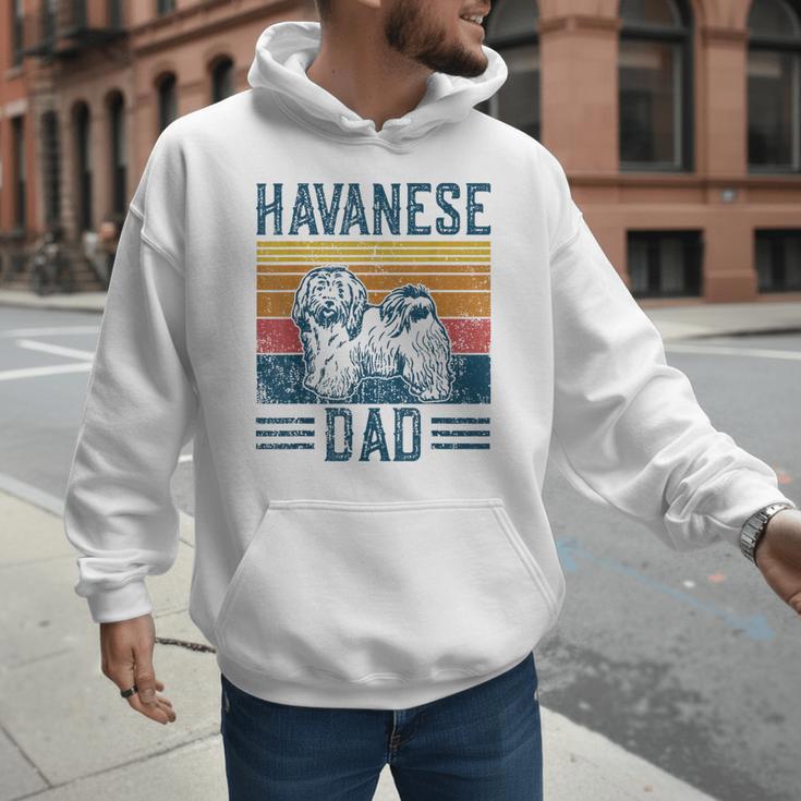 Dog Havanese Dad Vintage Havanese Dad Men Hoodie