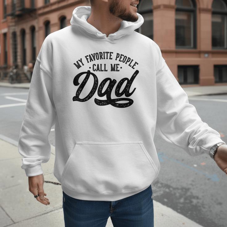 My Favorite People Call Me Dad Father's Day Men Hoodie