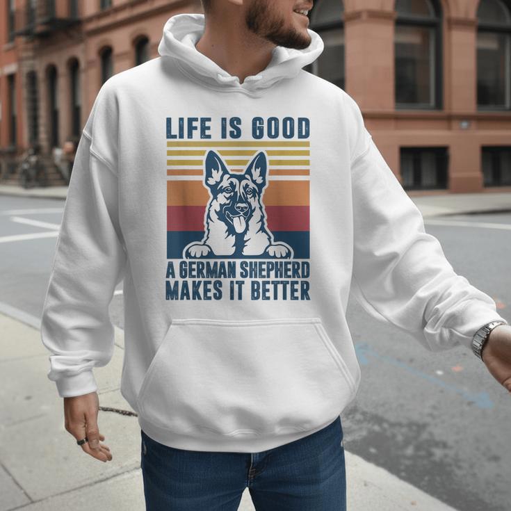 German Shepherd Men Women Dog Dad Mom German Shepherd Men Hoodie