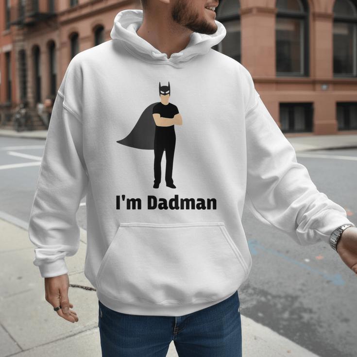 I'm Dadman Superhero Dad Father's Day Men Hoodie