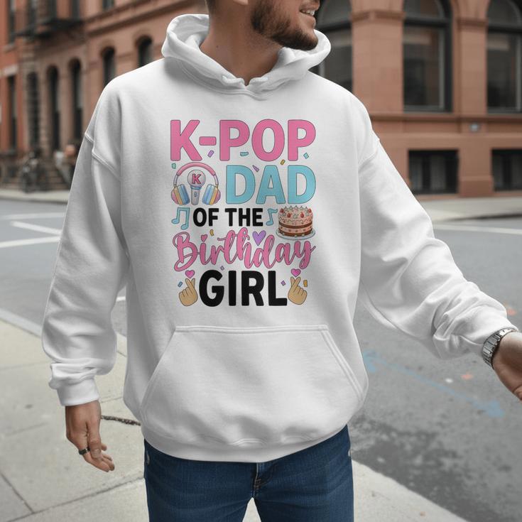 K-Pop Dad Of The Birthday Girl K Pop Birthday Party Men Hoodie
