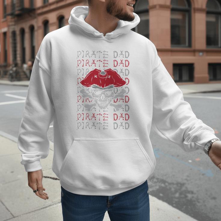 Pirate Dad Skull And Crossbones Tampa Gasparilla Captain Men Hoodie
